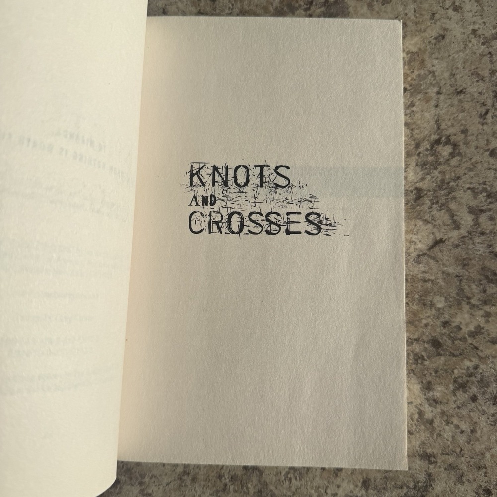 Knots and Crosses: An Inspector Rebus Novel Book 1 Ian Rankin PB GUC - Picture 8 of 11